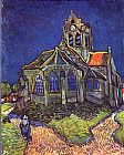 Church of Auvers by Vincent van Gogh